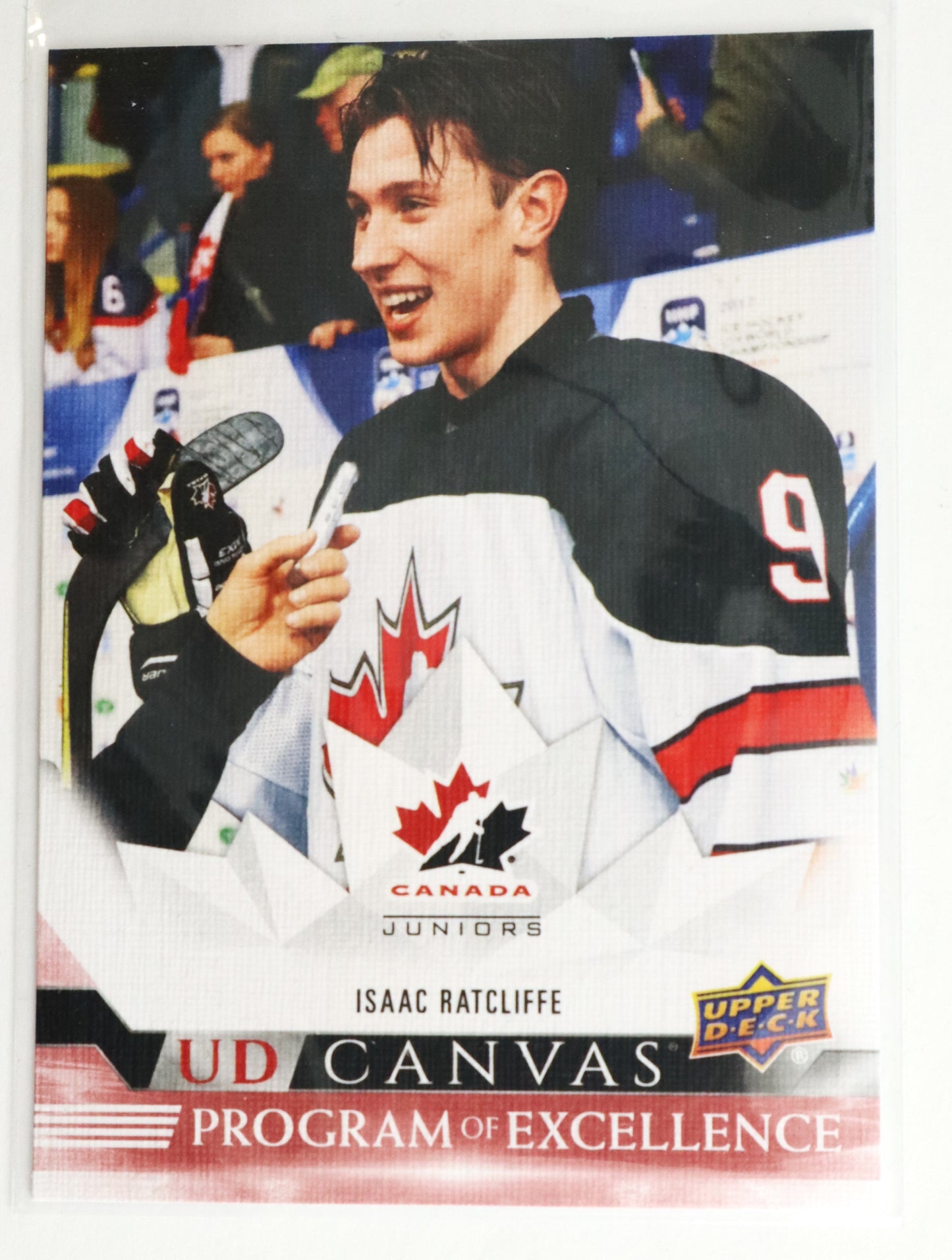 2022-23 UD Series 2 UD Canvas Program of Excellence C258 Isaac Ratcliffe