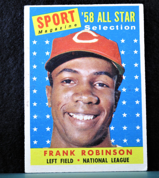 1958 Topps #484 Frank Robinson All Star