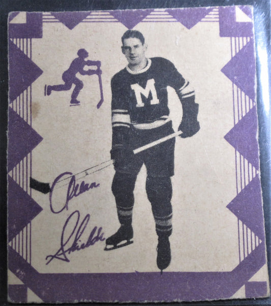 1937-38 O-Pee-Chee V304E #162 Allan Shields